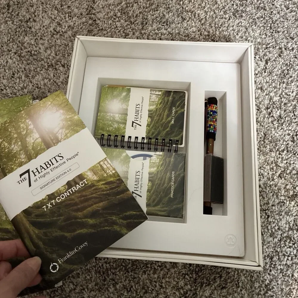New Franklin Covey 7 Habits of Highly Effective People Edition Planner